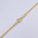 Flat Mariner Chain 2.95gr / 50.1cm / 2mm Yellow Gold +3 18K &