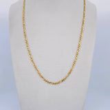Figaro Chain 2.9gr / 55cm / 2.2mm Yellow Gold +1 18K &