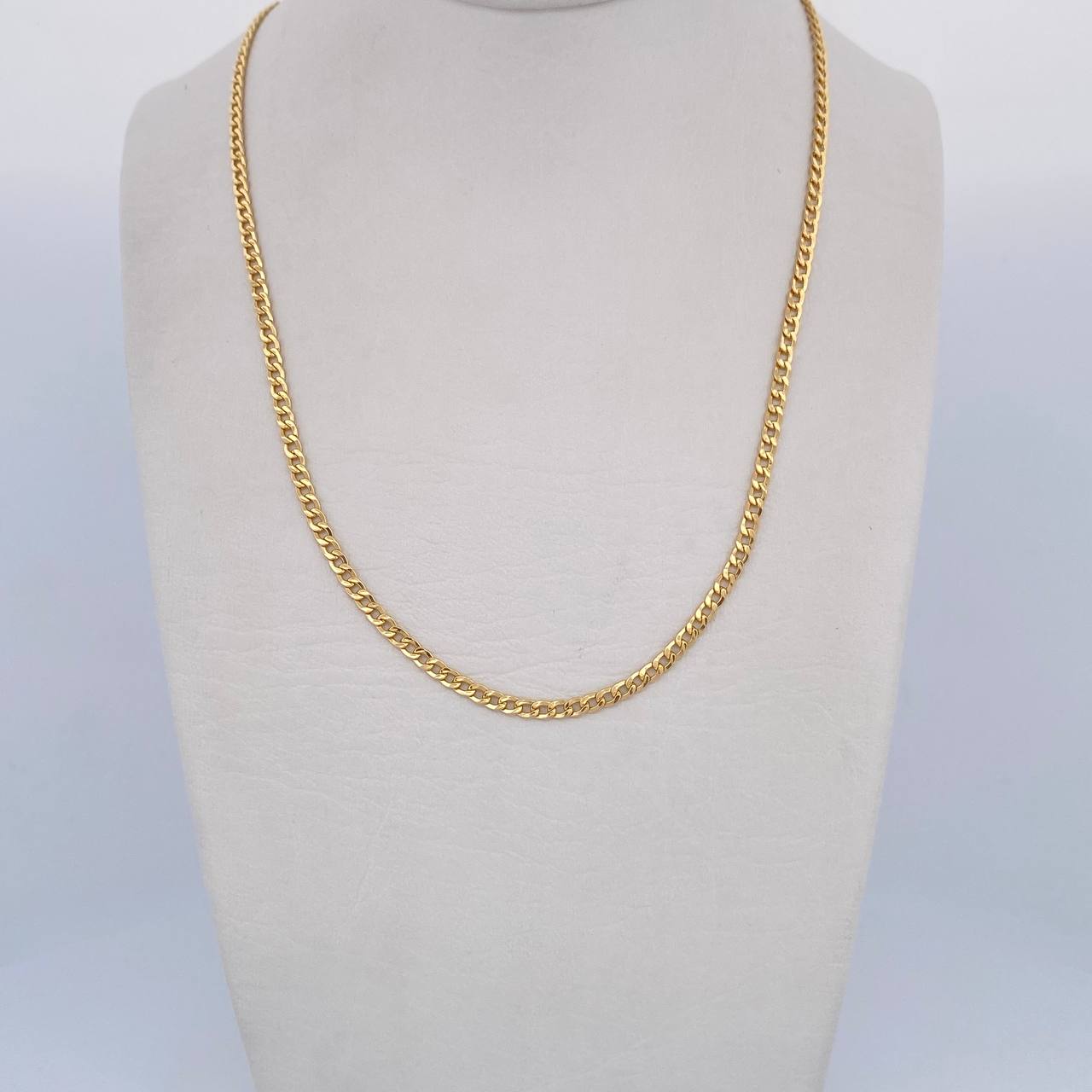 Cuban Links 4.05gr / 60.2cm / 2mm Yellow Gold +0 18K &