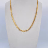 Cadena Cubana 11.1gr / 59cm / 3.8mm Oro Amarillo +0 18K &