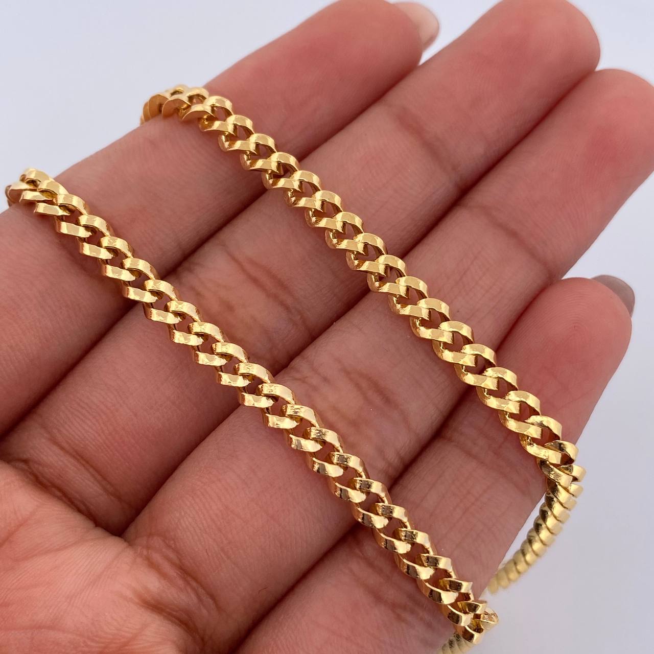 Cuban Links 11.3gr / 60cm / 3.7mm Yellow Gold +0 18K &