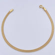 Pulso Sedusa 1.6gr / 19cm / 3.1mm Oro Amarillo +3 18K &
