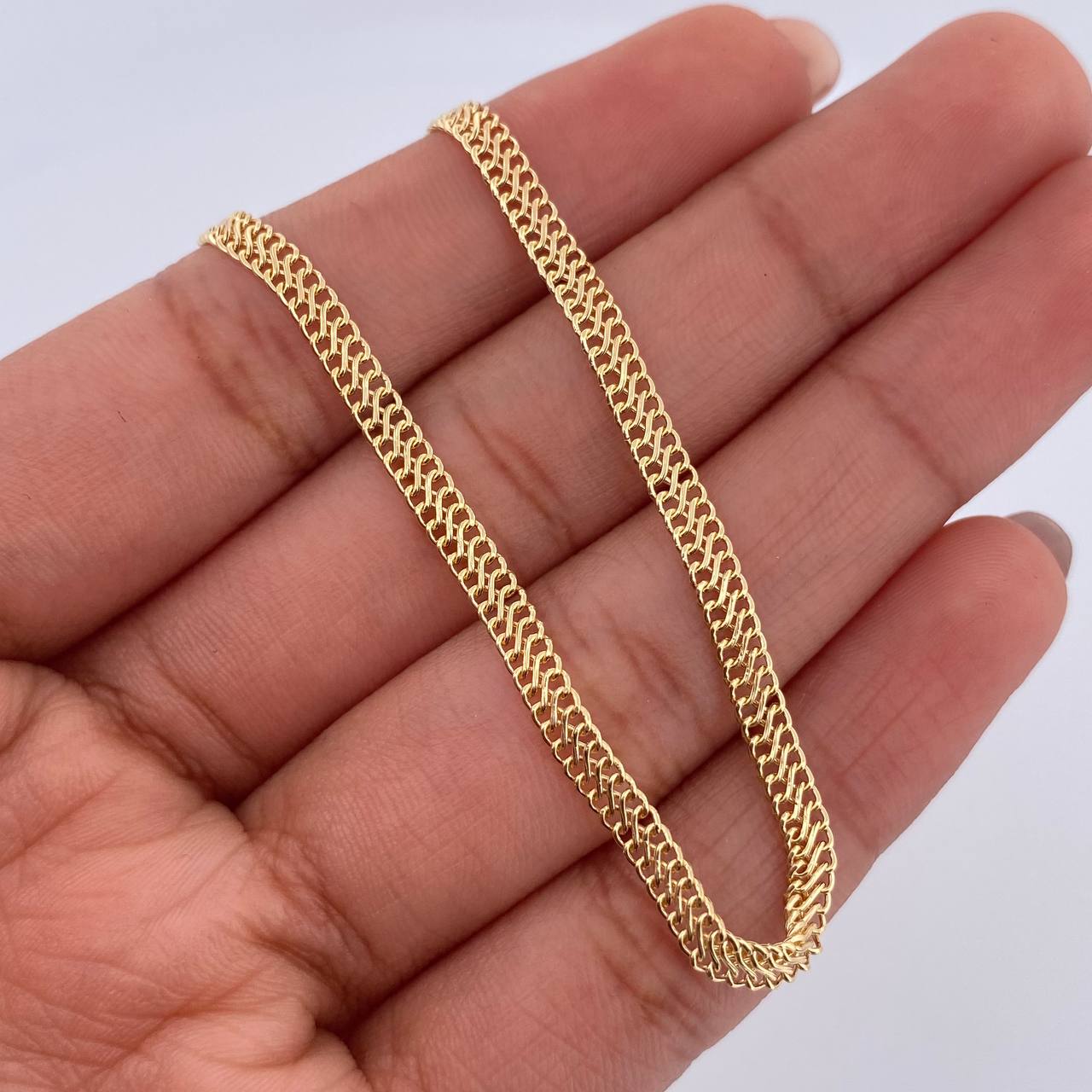 Pulso Sedusa 1.6gr / 19cm / 3.1mm Oro Amarillo +3 18K &