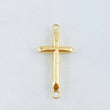 Herraje Cruz 0.55gr / 1 1/2 in / Oro Amarillo 18K