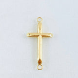 Herraje Cruz 0.55gr / 1 1/2 in / Oro Amarillo 18K