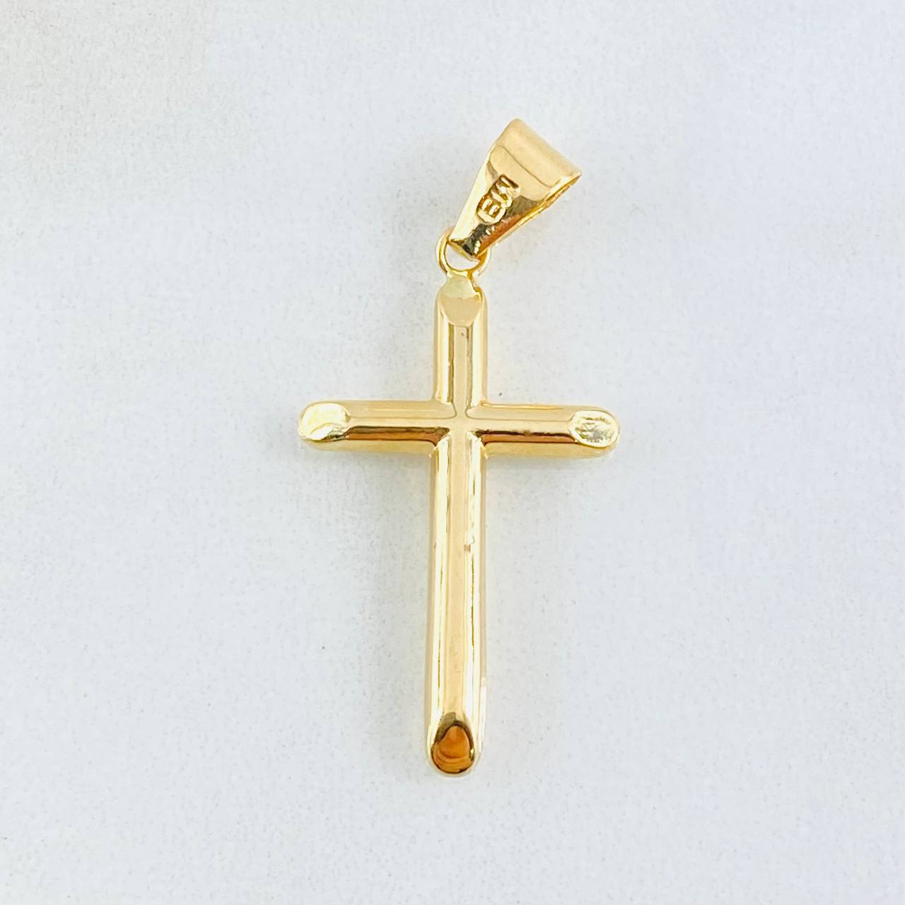 Dije Cruz 0.9gr / 1 1/2 in / Oro Amarillo 18K