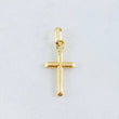 Dije Cruz 0.6gr / 1 in / Oro Amarillo 18K ©
