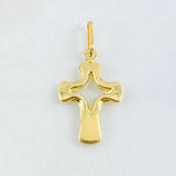 Dije Cruz Arcana 1.1gr / 1 1/4 in / Oro Amarillo 18K ©