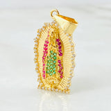 Dije Virgen Guadalupe 5.05gr / 1 1/2 in / Oro Amarillo 18K ©