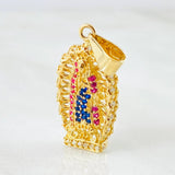 Dije Virgen Guadalupe 3.1gr / 1 1/4 in / Oro Amarillo 18K ©