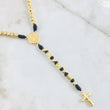 Miraculous Virgin Woven Rosary 10gr / 23.5in / 18K Gold