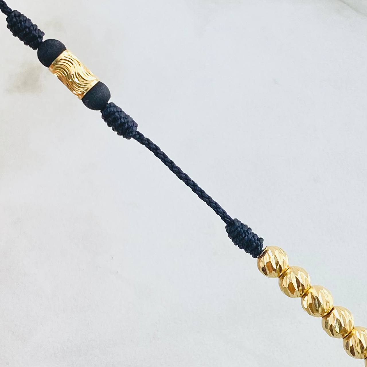 Miraculous Virgin Woven Rosary 10gr / 23.5in / 18K Gold