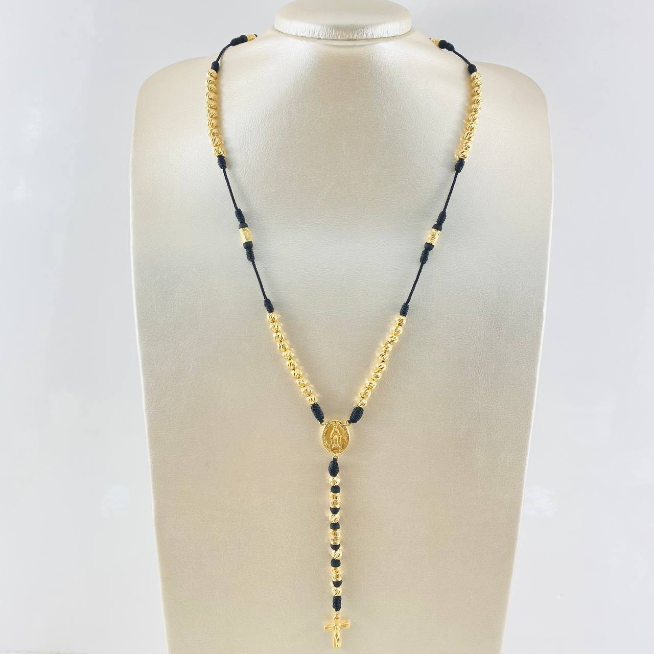 Miraculous Virgin Woven Rosary 10gr / 23.5in / 18K Gold
