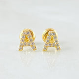 Topos Letra A 0.85gr / Oro Amarillo 18K *