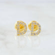 Stud Earrings Letter D 0.75gr / 18K Gold +0$