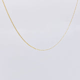 Flat Anchor Chain 1.45g / 16 in / 1.4mm 18K Yellow Gold