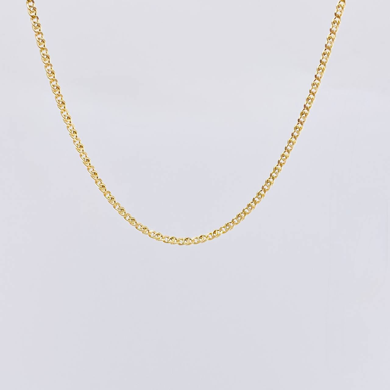 Lumachina Chain 3.8g / 24 in / 2mm Yellow Gold 18K