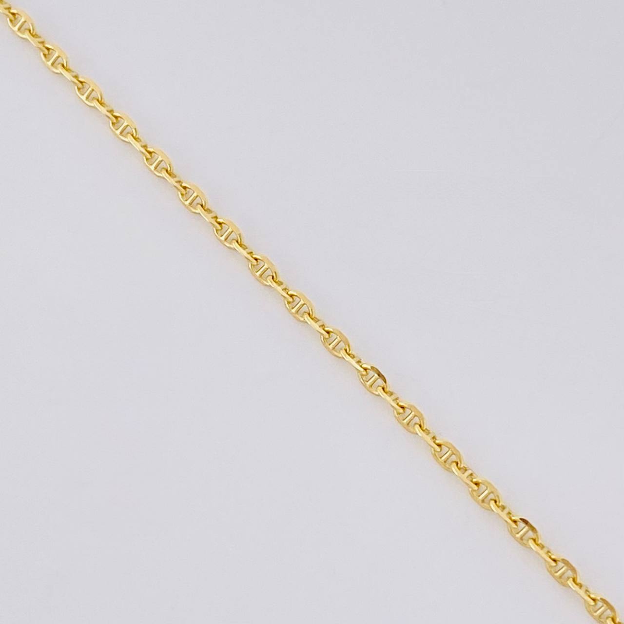 Cadena Escalera 2.65g / 50.5cm / 1.4mm Oro Amarillo 18K