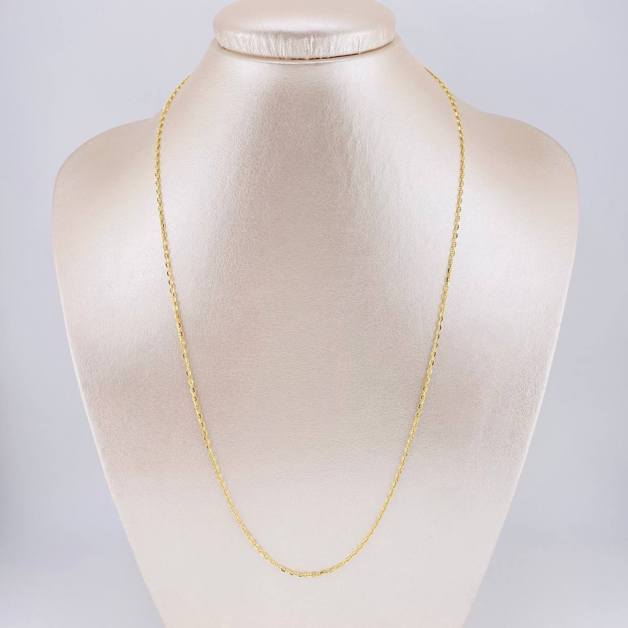 Cadena Escalera 2.65g / 50.5cm / 1.4mm Oro Amarillo 18K