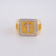 Anillo Amor Puro 14.2g / T11 1/4 Tres Oros 18K