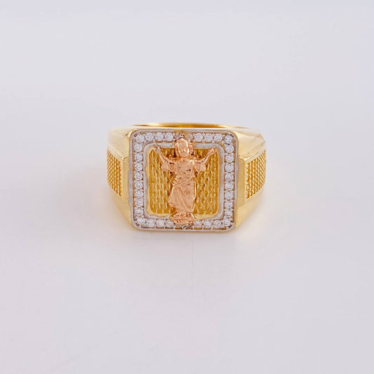 Anillo Divino Niño 13.7g / T12 Tres Oros 18K