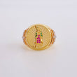 Anillo Virgen de Guadalupe 10.8g / T11 Tres Oros 18K