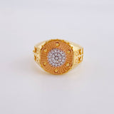 Anillo Circulo de Luz 8.35g / T10 Tres Oros 18K