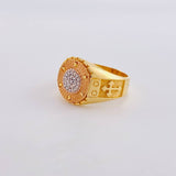Anillo Circulo de Luz 8.35g / T10 Tres Oros 18K