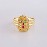 Anillo Virgen de Guadalupe 3.7g / T6 3/4 Oro Amarillo 18K