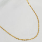 Flat Mariner Chain 1.15 g / 19 3/4 in / 1 mm Yellow Gold 18K