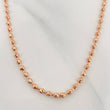 Cadena Militar 19.35 g / 27 3/4 in / 3 mm Oro Rosa 18K
