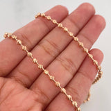 Cadena Militar 19.35 g / 27 3/4 in / 3 mm Oro Rosa 18K