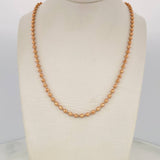 Cadena Militar 19.35 g / 27 3/4 in / 3 mm Oro Rosa 18K
