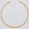Anklet Gc 2.65 g / 9 3/4 in / 3.2 mm 18K Yellow Gold