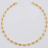 Anklet Gc 2.65 g / 9 3/4 in / 3.2 mm 18K Yellow Gold