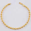 Pulso Militar 6.05gr / 7 1/4 in / 4mm Oro Amarillo Nac.Esp. 18K