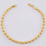 Pulso Militar 6.05gr / 7 1/4 in / 4mm Oro Amarillo Nac.Esp. 18K