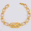 Pulso Caballo Herraduras 20gr / 8 3/4 in / 10mm Oro Amarillo Nac.Esp. 18K *