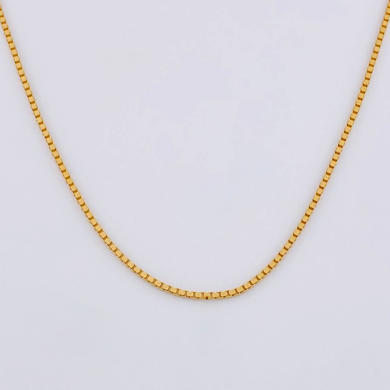 Cadena Veneciana 4.55 g / 23 1/2 in / 1 mm Oro Amarillo 18K