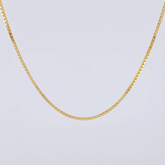 Cadena Veneciana 5.4 g / 27 3/4 in / 1 mm Oro Amarillo 18K