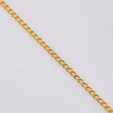 Cuban Links Set + Infinity Pendant / 1.7gr / 18 1/4 in 18K Yellow Gold