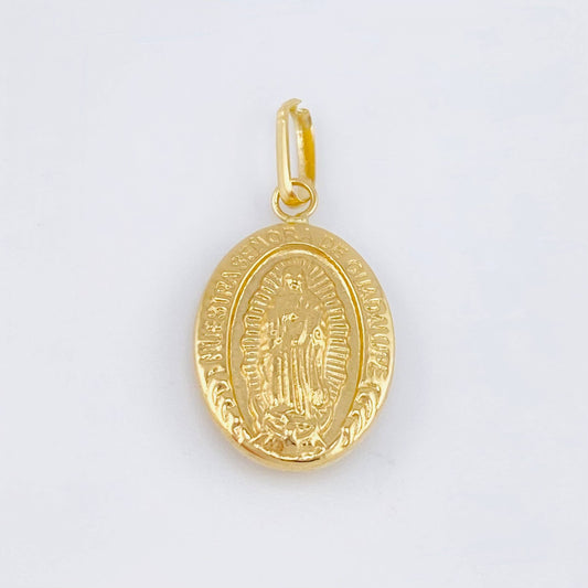 Dije Virgen Guadalupe 1.1gr / 1 in / Oro Amarillo 18K *