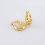 Candongas Salo 1.2gr / 1/2 in / Oro Amarillo 18K