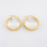 Candongas Tribal 1.95gr / 3/4 in / Oro Amarillo 18K
