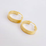Candongas Tribal 1.95gr / 3/4 in / Oro Amarillo 18K