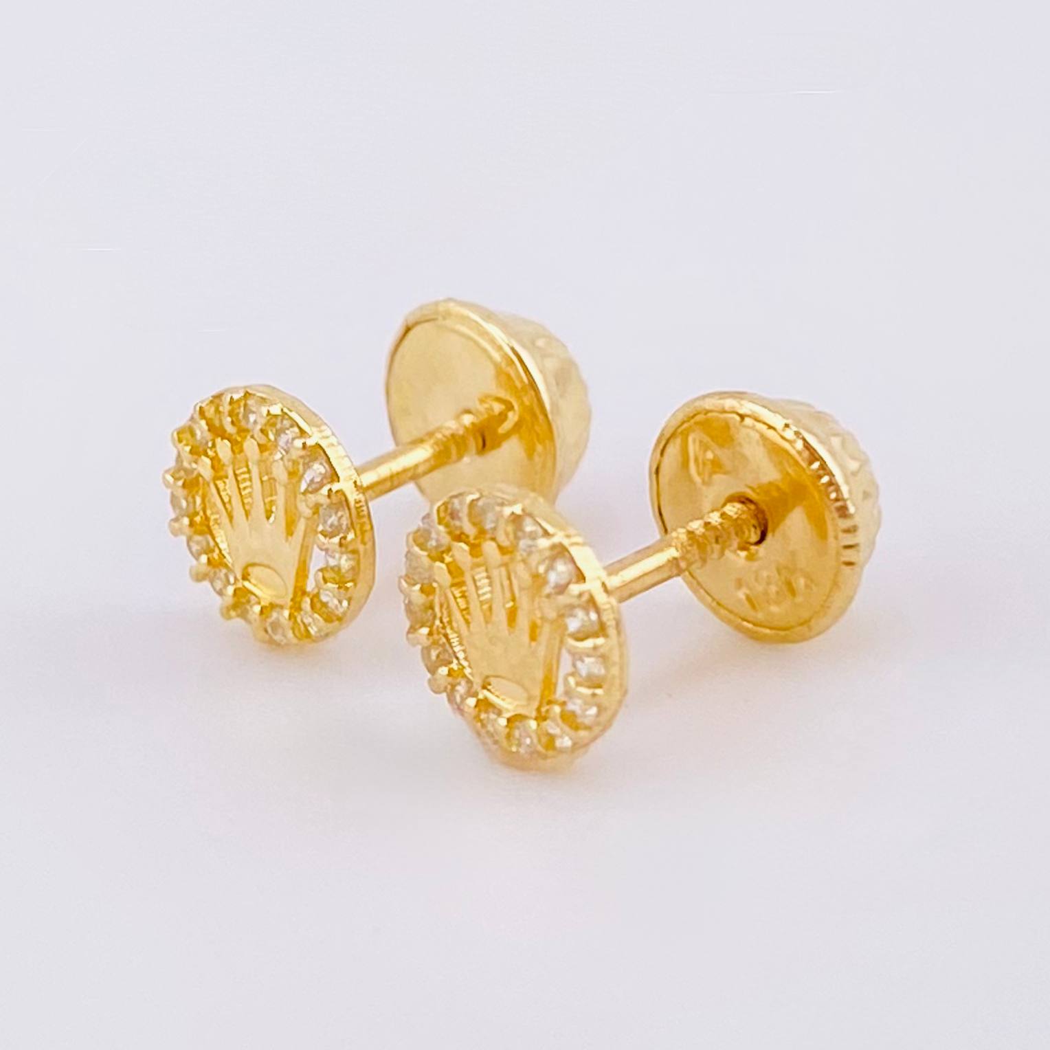 Topos Corona Circular Tupida 0.7gr / 5.7mm Oro Amarillo 18K ©