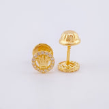 Topos Corona Circular Tupida 0.7gr / 5.7mm Oro Amarillo 18K ©