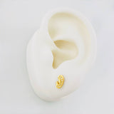 Topos Virgen Maria 0.6g / in / 3.1mm Oro Amarillo 18K