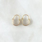 Hoop Earrings I 1.1gr / 1.7cm / Three Golds 18K ©