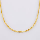 Franco Chain 7.7g / 23 1/2 in / 2.05mm 18K Yellow Gold